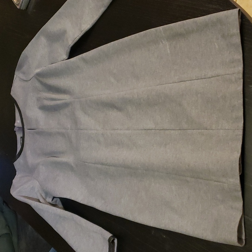 Talbots midi dress zip up back